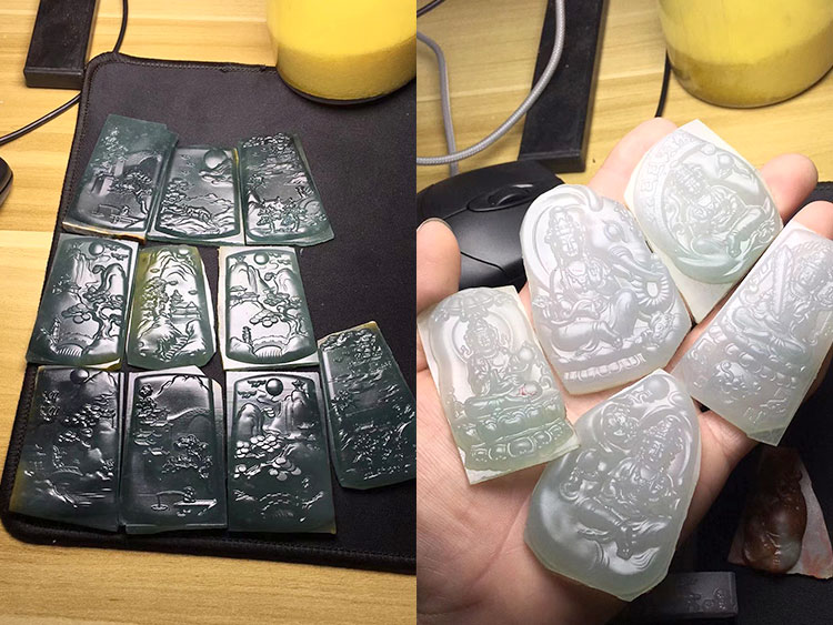 翡翠機雕設備清晰