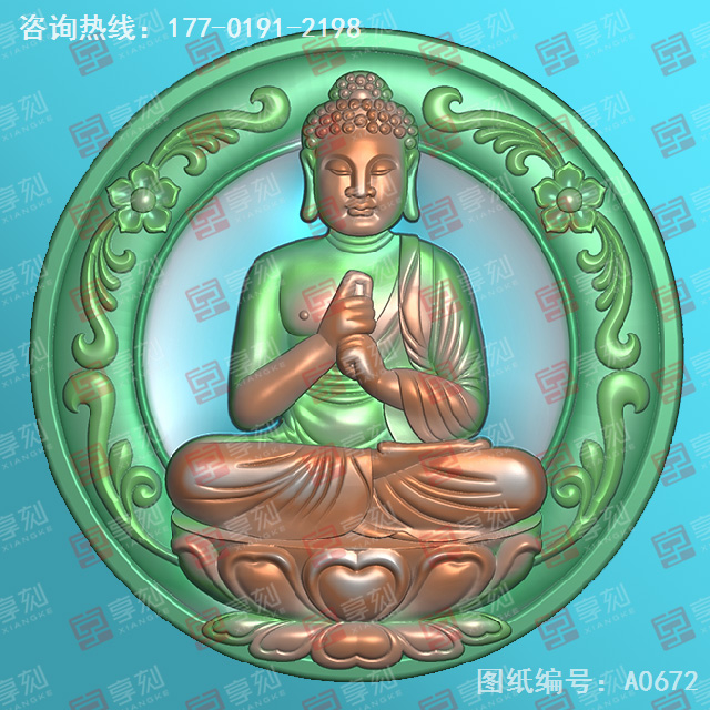 大日如來八大守護神玉雕圖紙_玉石雕刻工具廠家