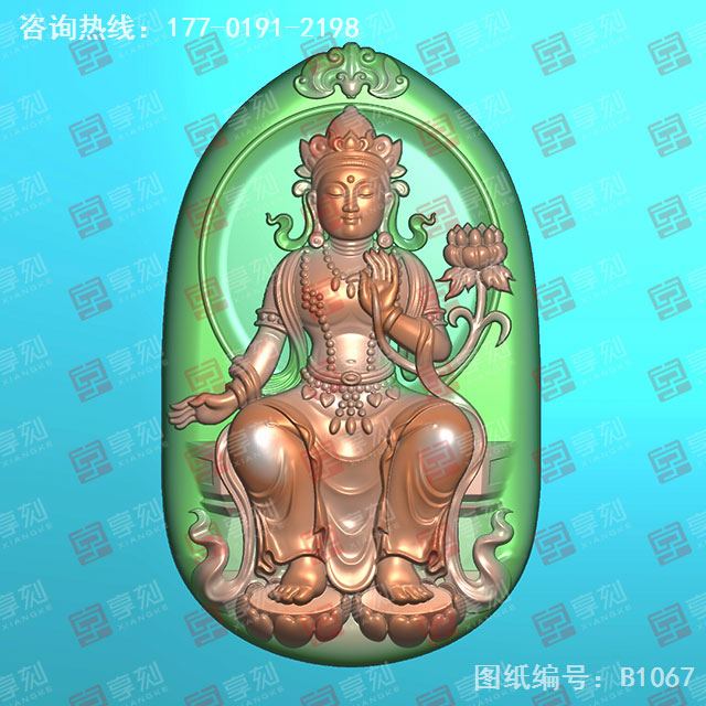 度母翡翠電腦精雕圖紙_五軸玉石雕刻機廠家