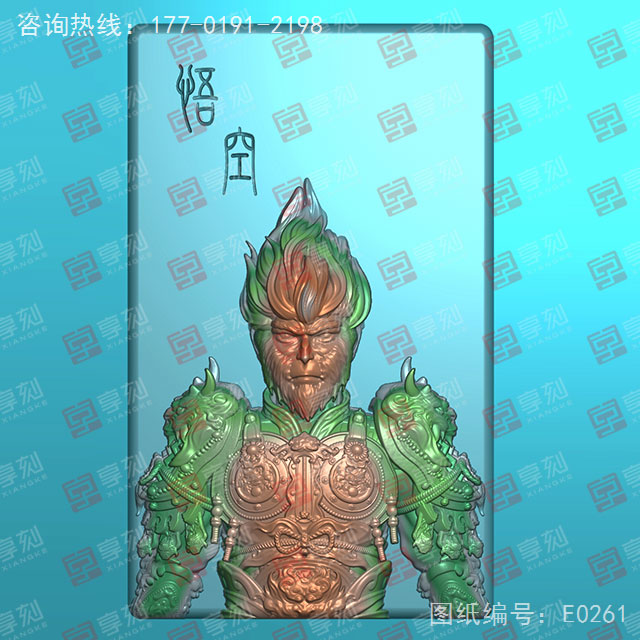 黑神話孫悟空玉雕精雕圖紙_五軸雕刻機廠家