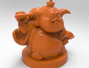 太乙真人立體擺件3d打印模型STL 享刻五軸