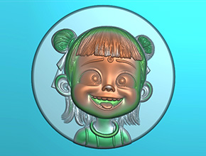新款哪吒玉石電腦精雕圖JDP玉雕_享刻玉石